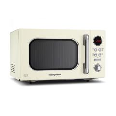 Morphy Richards 511511 23Litre/800 W Solo Microwave With Digital Display in Cream