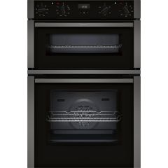 Neff U1ACE2AG3B Graphite Trim Built In Electric Double Oven
