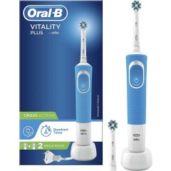 Oral B Vitality Plus Blue Cross Action Electric Toothbrush