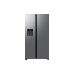 Samsung RS70F64KETEU Silver 91Cm Wide Side By Side Fridge Freezer With Plumbed Water Dispenser