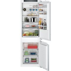 Siemens KI86NVFE0G Iq300 Built In FROST FREE  Fridge Freezer 60/40 SPLIT With Flat Hinge