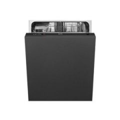 Smeg DI12E1 Built In Full Size Dishwasher With Black Control Panel and 12 Place Settings